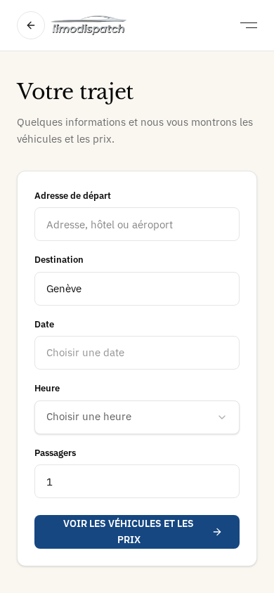Votre course prête en trois gestes